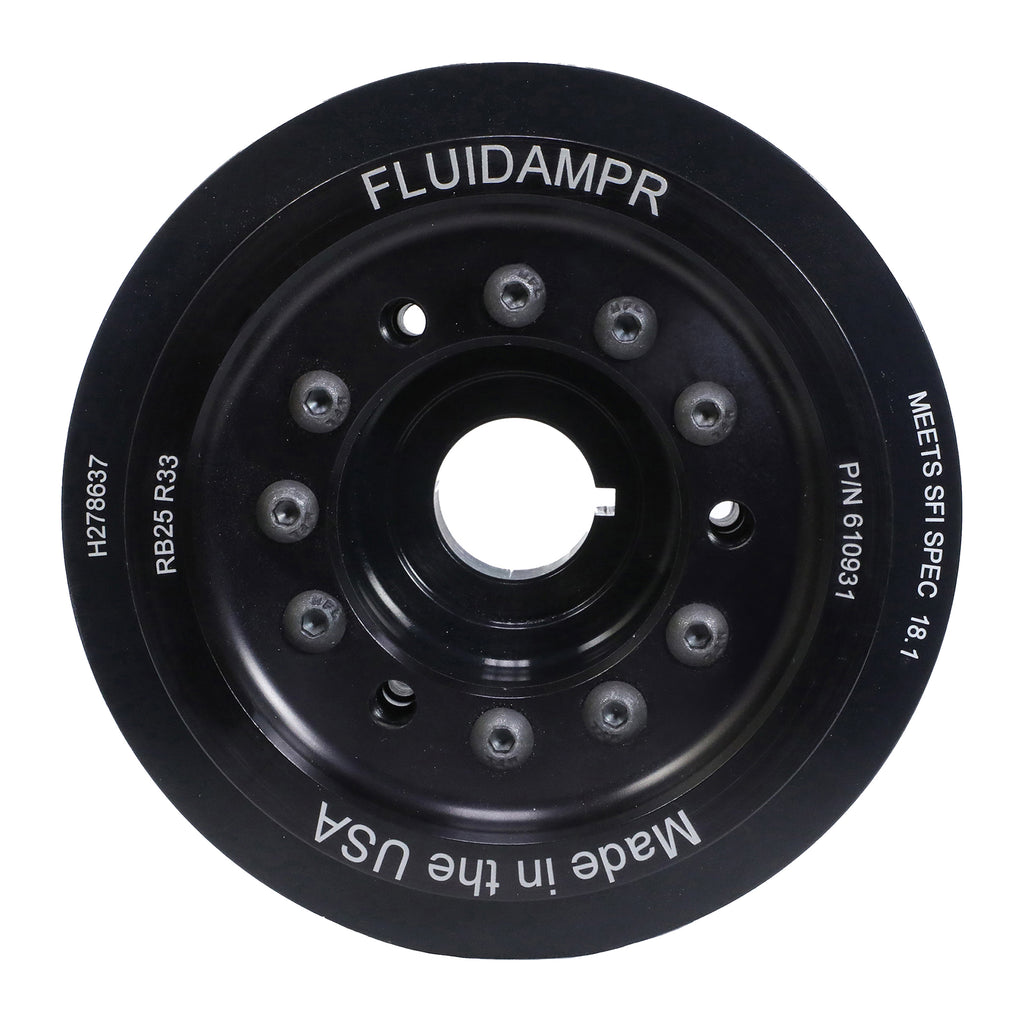 Fluidampr 610931 Harmonic Balancer - Fluidampr-RB25DET NON NEO