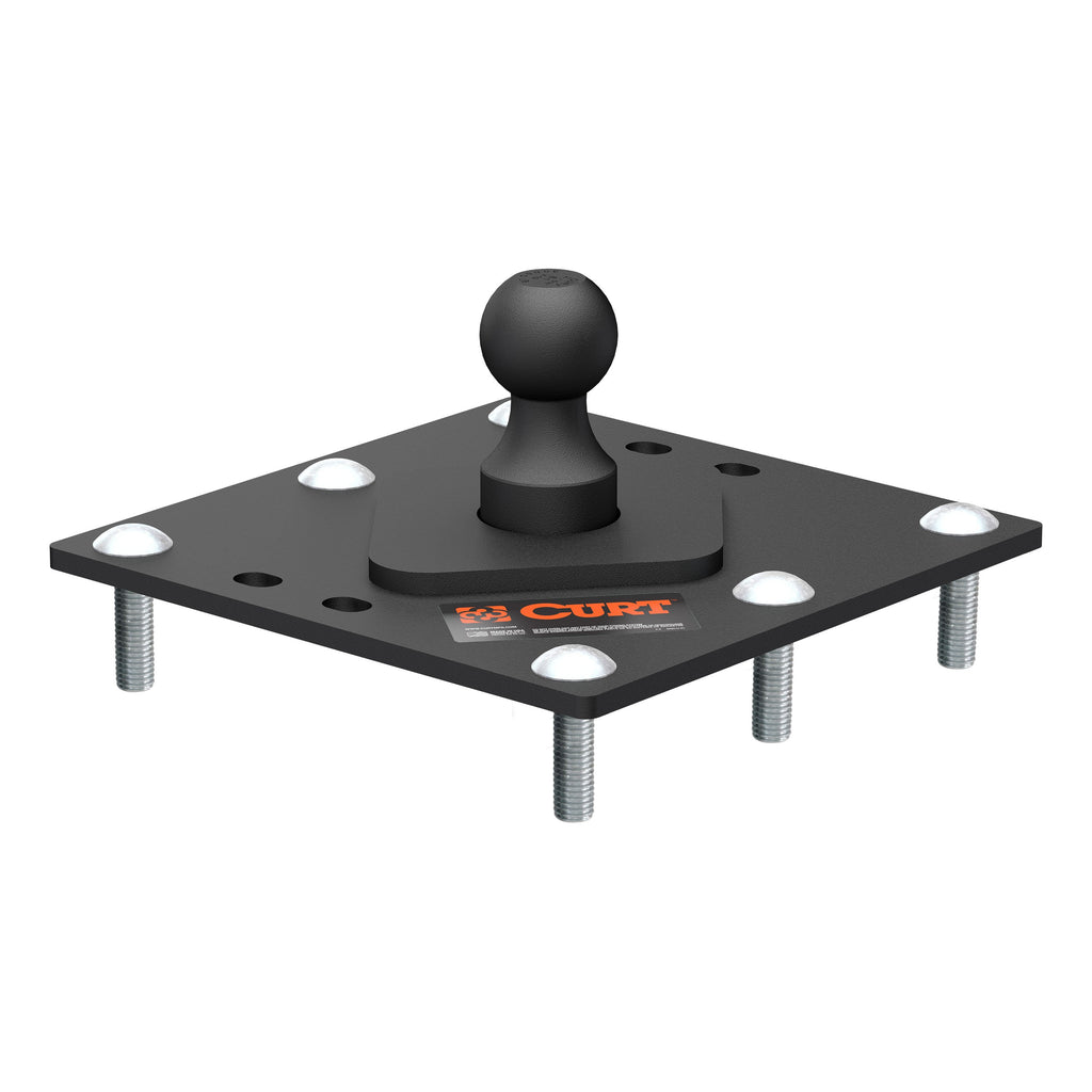 CURT 61100 Over-Bed Fixed Ball Gooseneck Hitch for Select Chevrolet C1500, Chevrolet C2500, Chevrolet C3500, Chevrolet K1500, Chevrolet K2500, Chevrolet K3500, Chevrolet Silverado 1500, Chevrolet Silverado Classic, Chevrolet Silverado 2500, Chevrolet