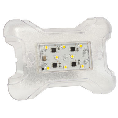 Grote 61121 LED WhiteLight™ X-100 Dome Light, Clear, 12V
