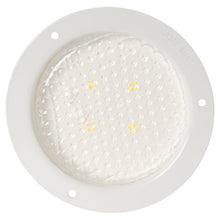 Load image into Gallery viewer, Grote 61141 4" Round Flange Mount LED Dome Lights, White