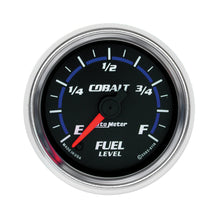 Load image into Gallery viewer, AutoMeter 6114 GAUGE, FUEL LEVEL, 2 1/16", 0-280O PROGRAMMABLE, COBALT