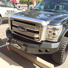 Load image into Gallery viewer, Road Armor 611R0B Stealth Winch Front Bumper for Select Ford F-250 Super Duty, Ford F-350 Super Duty