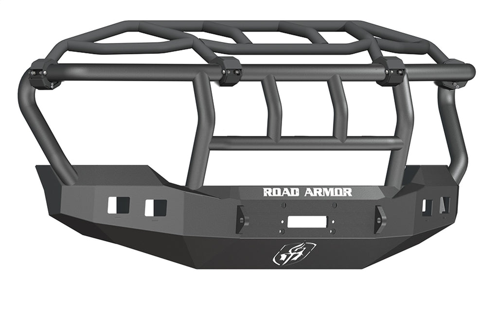 Road Armor 611R3B Stealth Winch Front Bumper for Select Ford F-250 Super Duty, Ford F-350 Super Duty