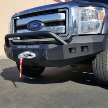 Load image into Gallery viewer, Road Armor 611R4B Stealth Winch Front Bumper for Select Ford F-250 Super Duty, Ford F-350 Super Duty