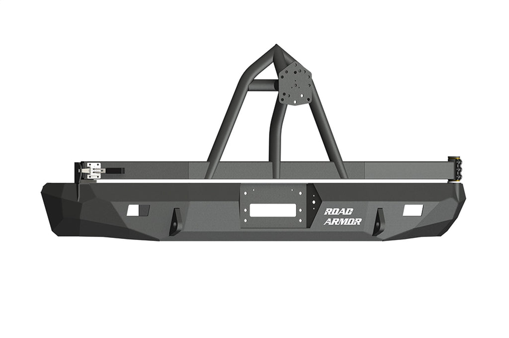 Road Armor 61208B Stealth Winch Rear Bumper for Select Ford Excursion