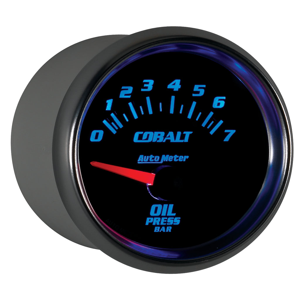 AutoMeter 6127-M GAUGE, OIL PRESSURE, 2 1/16", 7BAR, ELECTRIC, COBALT