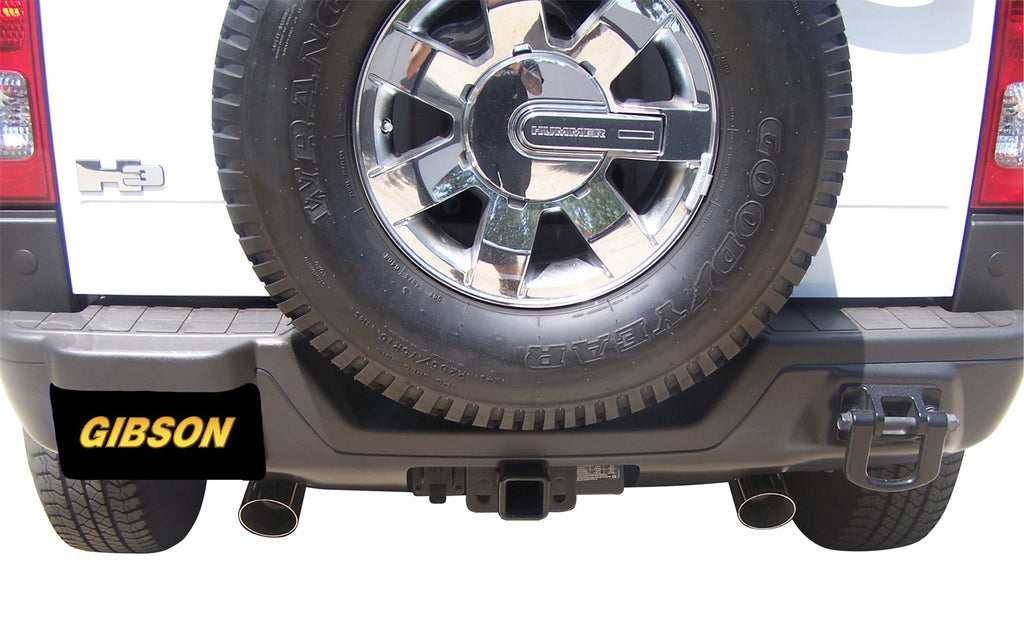 Gibson Performance Exhaust 612700 Dual Split Exhaust System for Select Hummer H3