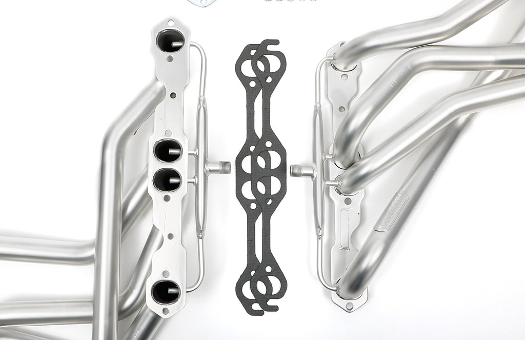 Hedman Hedders 61278 Silver H.D. Long-Tube Headers For 67-81 Camaro 283-400 w/A.I.R. for Select Chevrolet Camaro, Chevrolet Chevy II, Chevrolet Nova