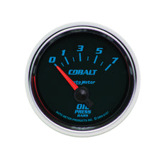 Load image into Gallery viewer, AutoMeter 6127-M GAUGE, OIL PRESSURE, 2 1/16", 7BAR, ELECTRIC, COBALT