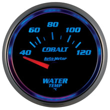 Load image into Gallery viewer, AutoMeter 6137-M GAUGE, WATER TEMP, 2 1/16", 40-120?C, ELECTRIC, COBALT