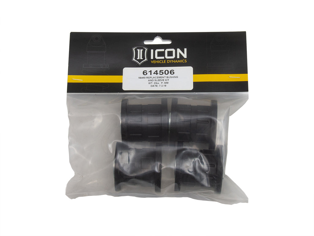 ICON Vehicle Dynamics 614506 58460 REPLACEMENT BUSHING AND SLEEVE KIT for Select Toyota Sequoia, Toyota Tundra
