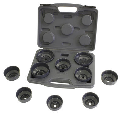 Lisle Tools 61450 End Cap Filter Wrenches Set - 10 Piece