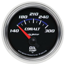 Load image into Gallery viewer, AutoMeter 6148 GAUGE, OIL TEMP, 2 1/16", 140-300?F, ELECTRIC, COBALT