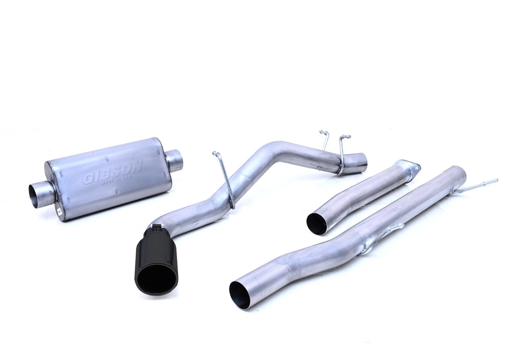 Gibson Performance Exhaust 615636B Black Elite Cat-Back Single Exhaust System; Stainless for Select Chevrolet Colorado, GMC Canyon