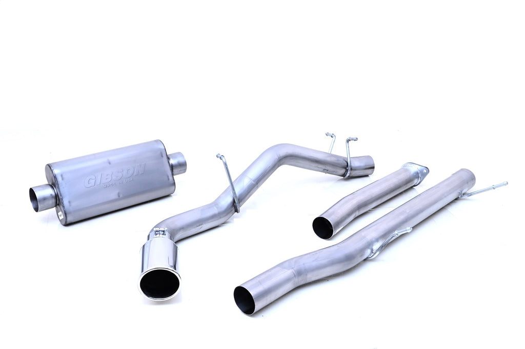 Gibson Performance Exhaust 615636 Cat-Back Single Exhaust System; Stainless for Select Chevrolet Colorado, GMC Canyon