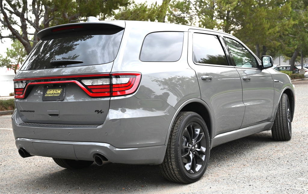 Gibson Performance Exhaust 616006B Axle Back Dual Exhaust System; Black Elite for Select Dodge Durango