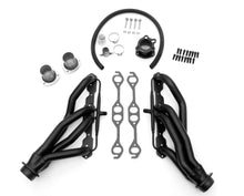 Load image into Gallery viewer, Hedman Hedders 61603 HD Black Mid-Length EO Headers For 67-81 Camaro 283-400 w/A.I.R. for Select Chevrolet Bel Air, Chevrolet Biscayne, Chevrolet Caprice, Chevrolet Chevelle, Chevrolet El Camino, Chevrolet Impala, Chevrolet Monte Carlo, Chevrolet