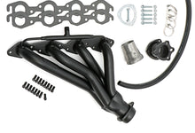 Load image into Gallery viewer, Hedman Hedders 61613 HD Black Mid-Length Headers For 67-81 Camaro 396-502 with A.I.R. for Select Chevrolet Bel Air, Chevrolet Biscayne, Chevrolet Brookwood, Chevrolet Camaro, Chevrolet Caprice, Chevrolet Chevelle, Chevrolet Chevy II, Chevrolet El Camino,
