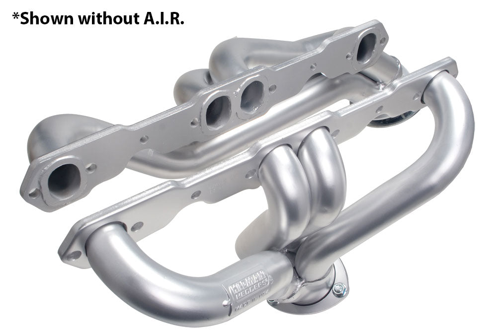 Hedman Hedders 61648 HD Silver Mid-Length EO Headers For 67-69 Camaro 283-400 w/A.I.R. for Select Chevrolet Camaro, Chevrolet Chevy II, Chevrolet Nova