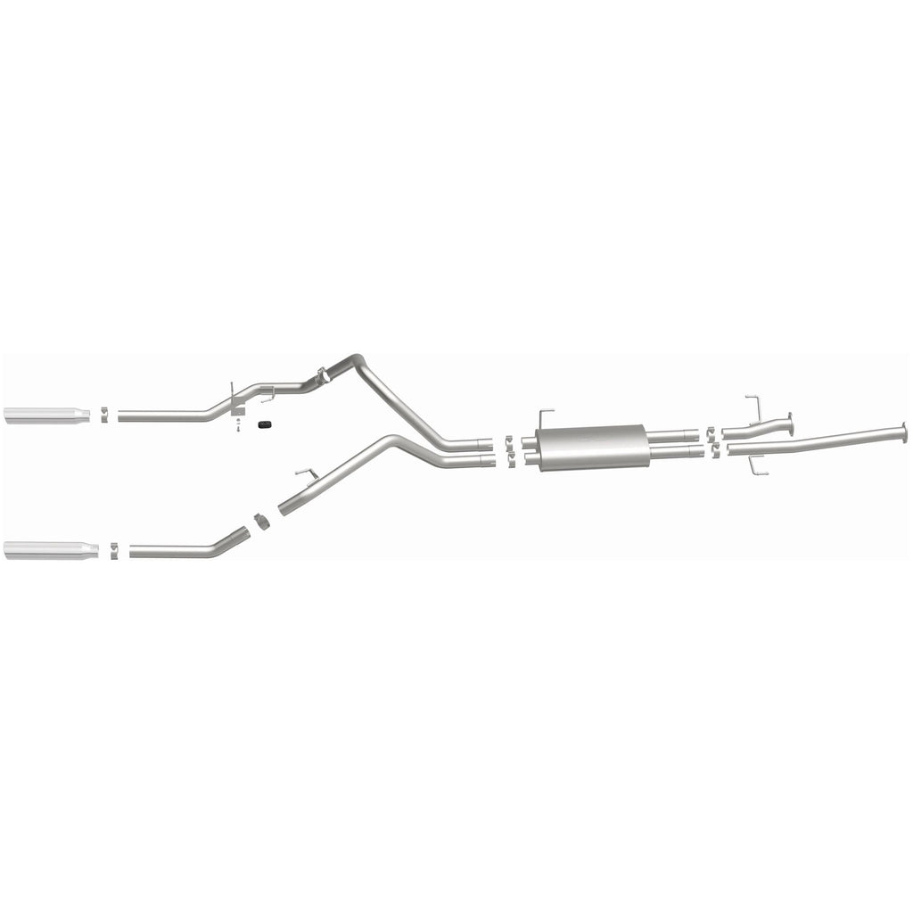 MagnaFlow Exhaust Products 15305 Street Series Polished Cat-Back System for Select Toyota Tundra