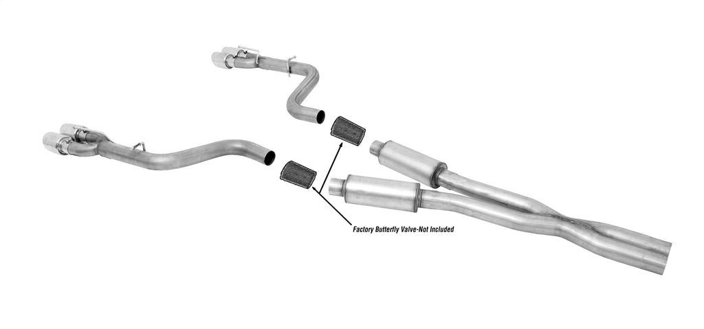 Gibson Performance Exhaust 617010 Dual Exhaust System for Select Dodge Challenger