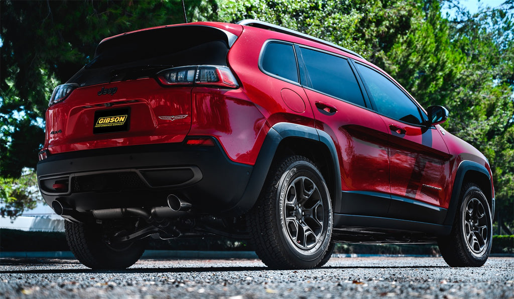 Gibson Performance Exhaust 617208 Dual Split Exhaust System for Select Jeep Cherokee