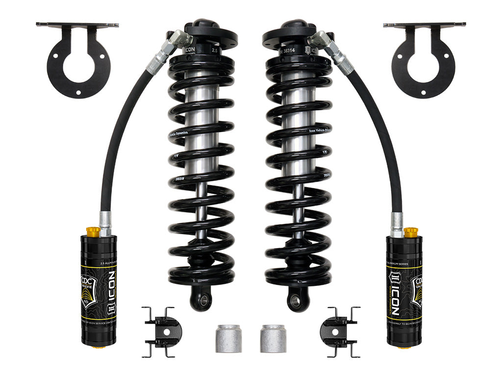 ICON Vehicle Dynamics 61723C 23-25 F250/F350 4WD   2.5-3" 2.5 VS RR CDCV BOLT IN CO CONVERSION KIT for Select Ford F-250 Super Duty, Ford F-350 Super Duty