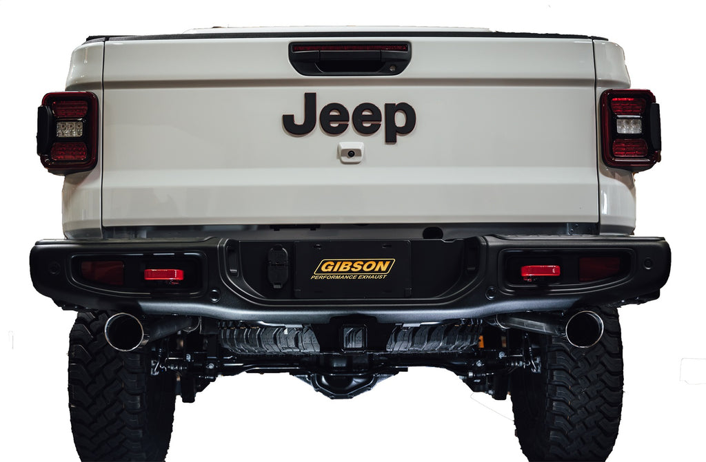 Gibson Performance Exhaust 617410 Dual Split Exhaust System for Select Jeep Gladiator