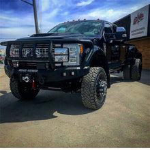 Load image into Gallery viewer, Road Armor 61742B Stealth Winch Front Bumper for Select Ford F-450 Super Duty, Ford F-550 Super Duty