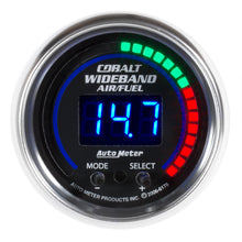 Load image into Gallery viewer, AutoMeter 6178 GAUGE, AIR/FUEL RATIO-PRO, 2 1/16", 10:1-20:1, DIGITAL W/ PEAK &amp; WARN, COBALT