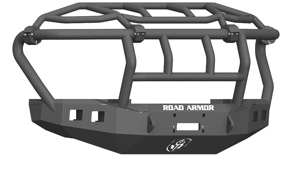 Road Armor 617F3B Stealth Winch Front Bumper for Select Ford F-250 Super Duty, Ford F-350 Super Duty