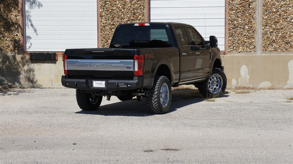 Road Armor 617RRB Stealth Winch Rear Bumper for Select Ford F-250 Super Duty, Ford F-350 Super Duty, Ford F-450 Super Duty, Ford F-550 Super Duty