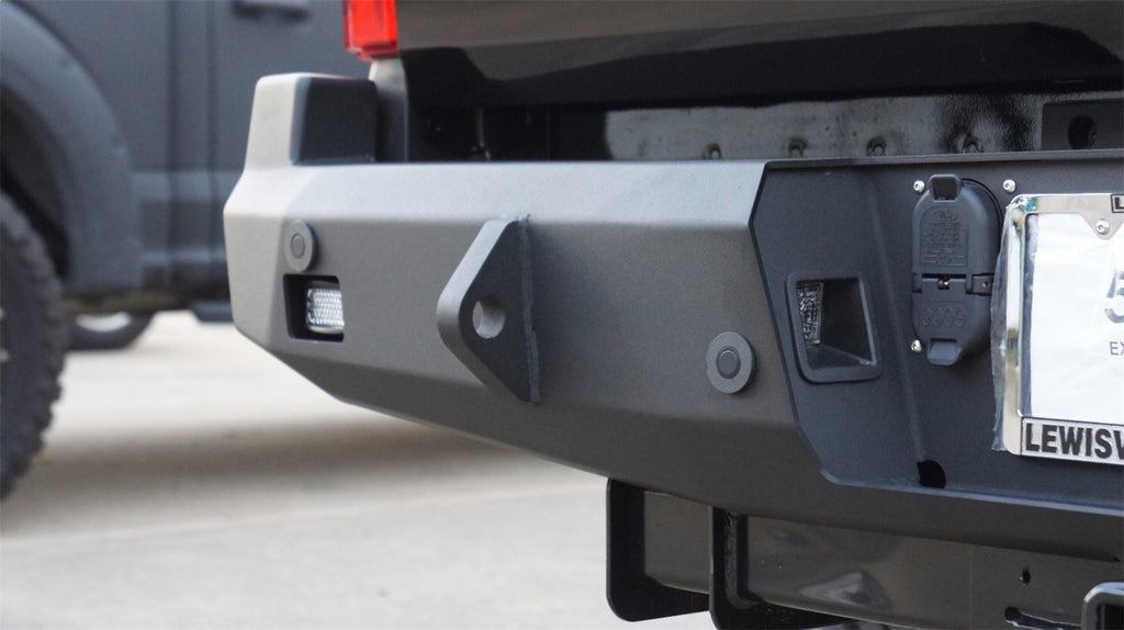 Road Armor 617RRB Stealth Winch Rear Bumper for Select Ford F-250 Super Duty, Ford F-350 Super Duty, Ford F-450 Super Duty, Ford F-550 Super Duty