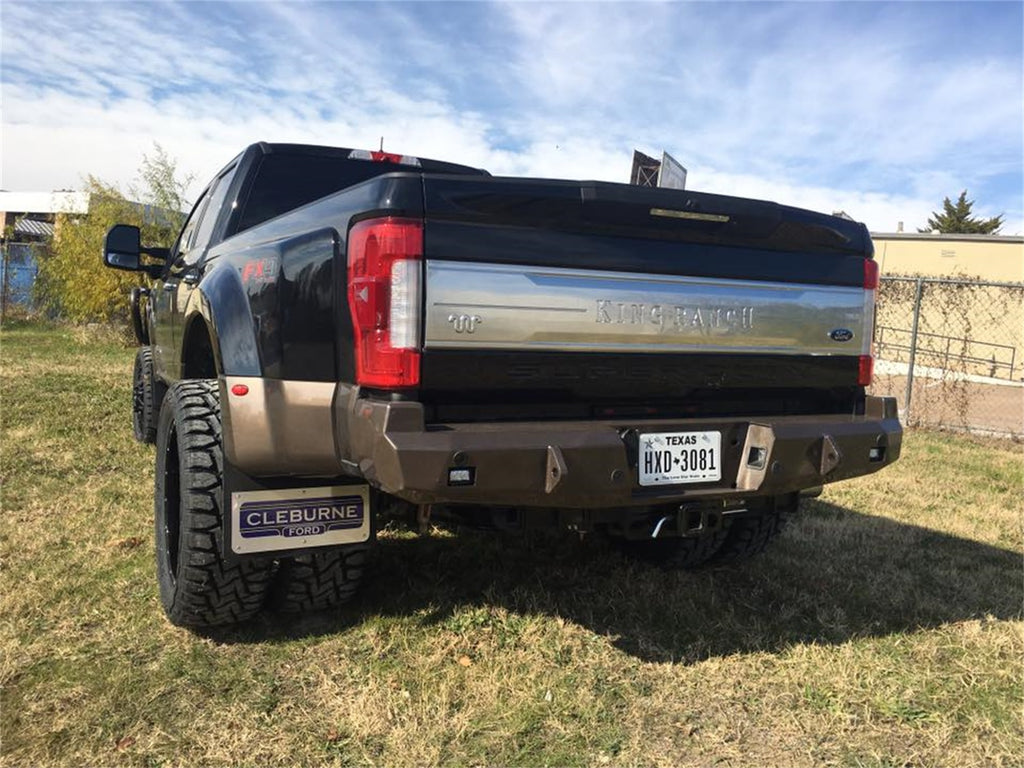 Road Armor 617RRB Stealth Winch Rear Bumper for Select Ford F-250 Super Duty, Ford F-350 Super Duty, Ford F-450 Super Duty, Ford F-550 Super Duty