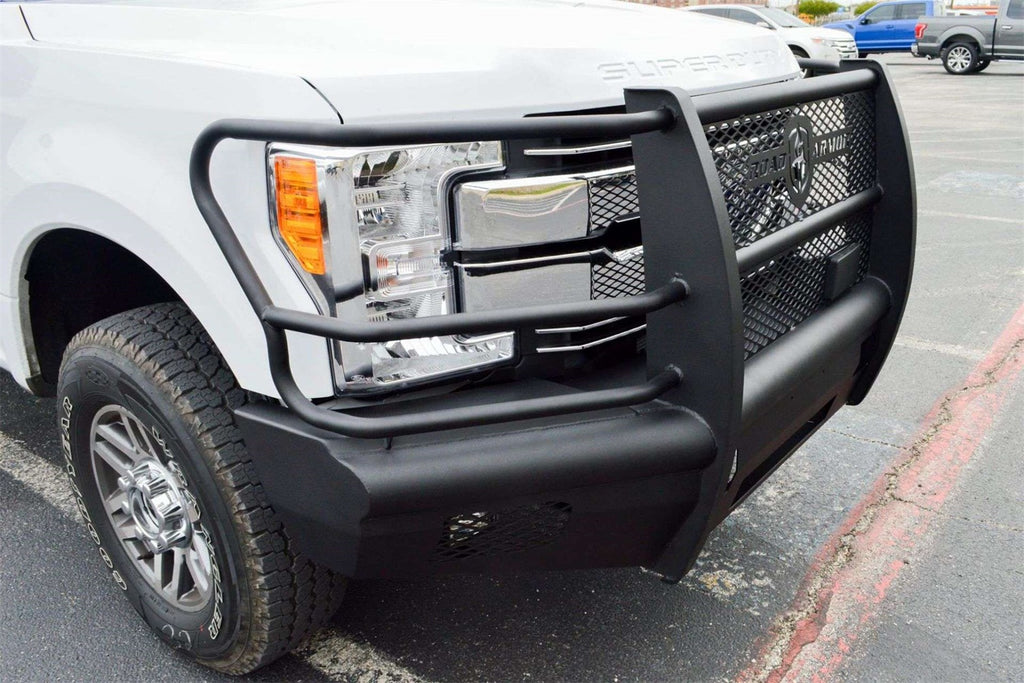 Road Armor 617VF6B Vaquero Non-Winch Front Bumper for Select Ford F-250 Super Duty, Ford F-350 Super Duty, Ford F-450 Super Duty