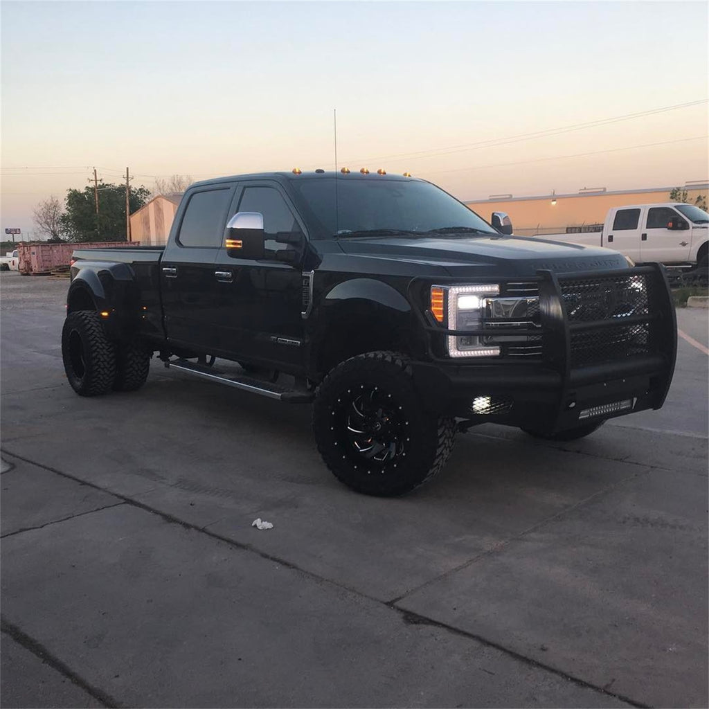 Road Armor 617VF6B Vaquero Non-Winch Front Bumper for Select Ford F-250 Super Duty, Ford F-350 Super Duty, Ford F-450 Super Duty