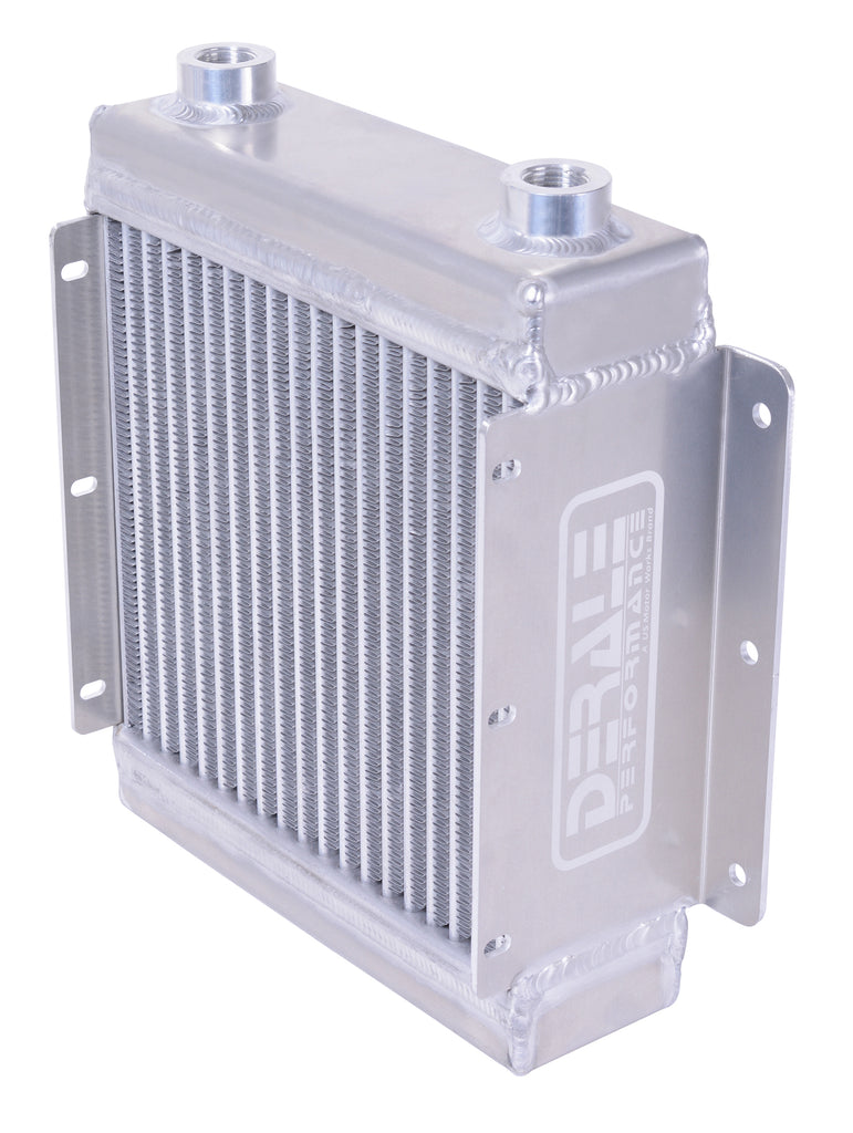 Derale 61878 18 Row Hi-Flow Racing Remote Fluid Cooler, 7/8-14 UNF O-ring