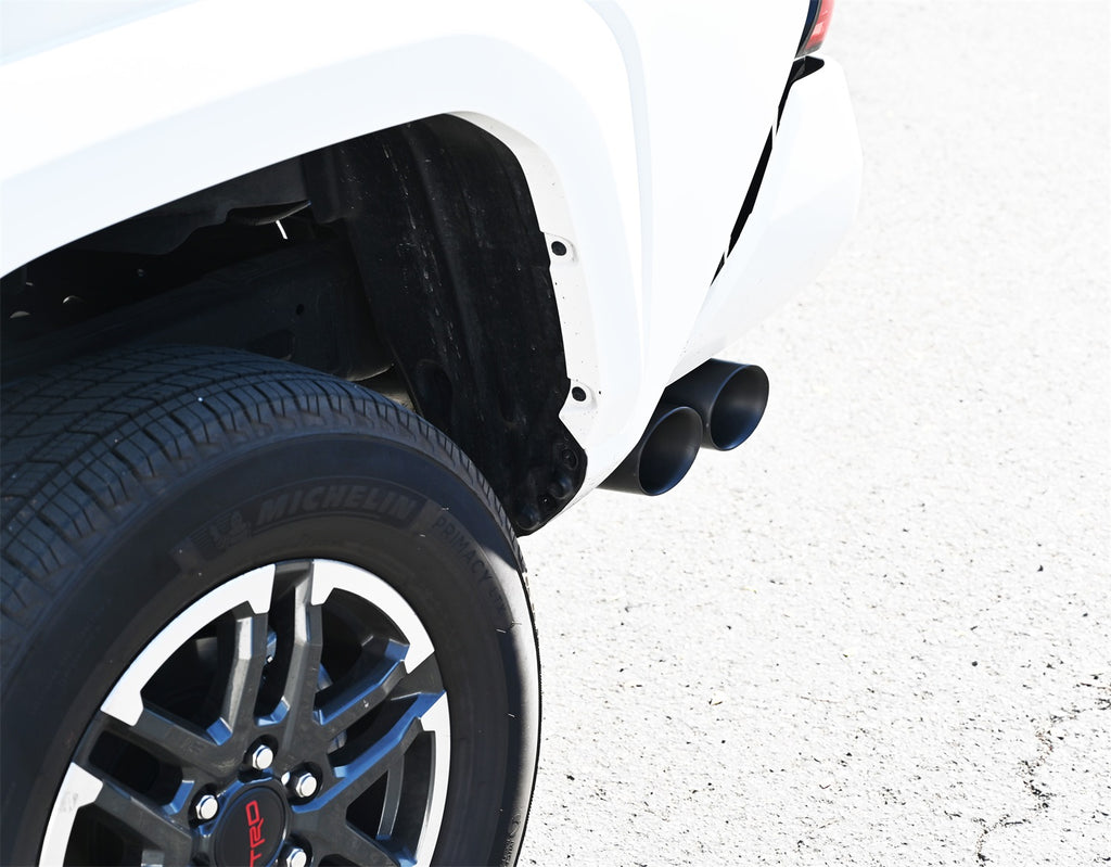 Gibson Performance Exhaust 618823B Black Elite Cat-Back Single Exhaust System; Stainless for Select Toyota Tacoma