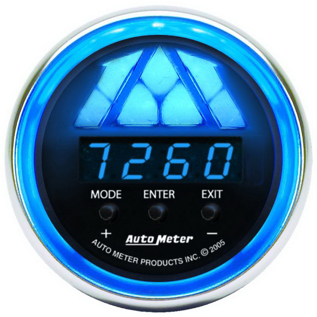 AutoMeter 6188 GAUGE, SHIFT LIGHT, DIGITAL RPM W/ MULTI-COLOR LED LIGHT, DPSS LEVEL 2, COBALT