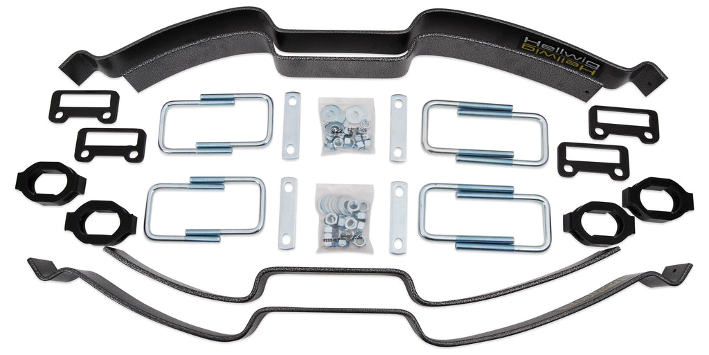 Hellwig 61915 SILENT SUPPORT SYSTEM SERIES HELPER SPRING for Select Chevrolet Silverado HD, GMC Sierra HD