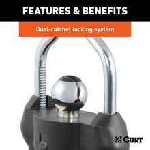 Load image into Gallery viewer, CURT 23179 CURT 23179 Ballistic-Grade Nylon Universal Trailer Tongue Lock - Truck Part Superstore