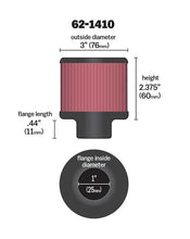 Load image into Gallery viewer, K&amp;N 62-1410 Vent Air Filter/ Breather