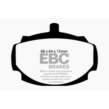 Load image into Gallery viewer, 62-81-Mg-Mgb-1.8-Redstuff-Front-Brake-Pads