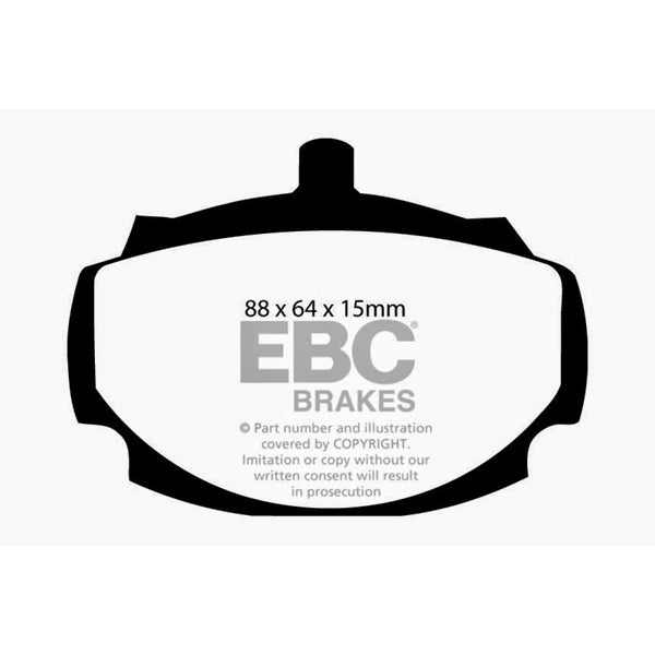 62-81-Mg-Mgb-1.8-Greenstuff-Front-Brake-Pads