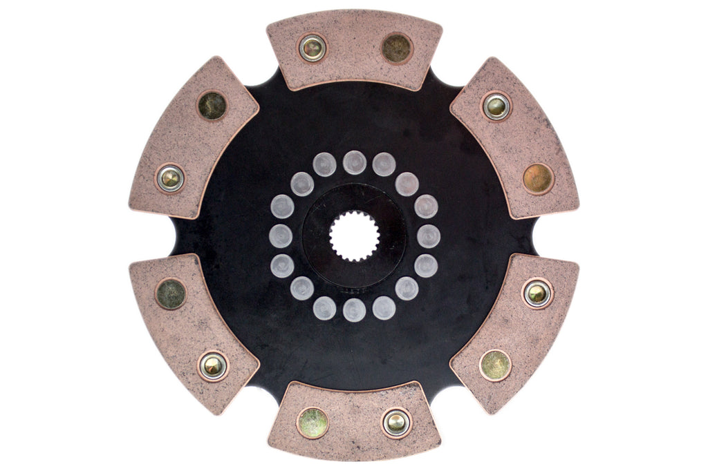 Advanced Clutch 6200011 ACT 6 Pad Rigid Race Clutch Disc for Select Acura Integra, Honda Accord, Honda CRX, Honda Civic, Honda Prelude