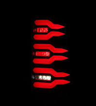Load image into Gallery viewer, AlphaRex 620007 LED Taillights Black Red for Select Chevrolet Silverado, Chevrolet Silverado 1500, Chevrolet Silverado 2500, Chevrolet Silverado 3500, GMC Sierra
