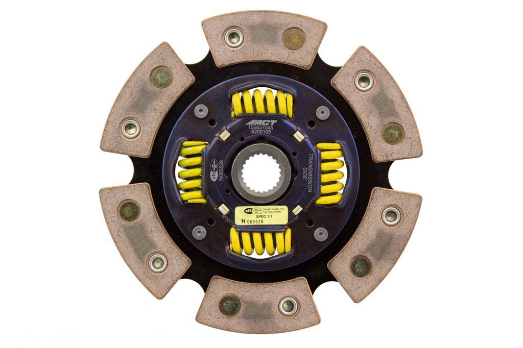 Advanced Clutch 6200105 ACT 6 Pad Sprung Race Clutch Disc for Select Mazda Miata