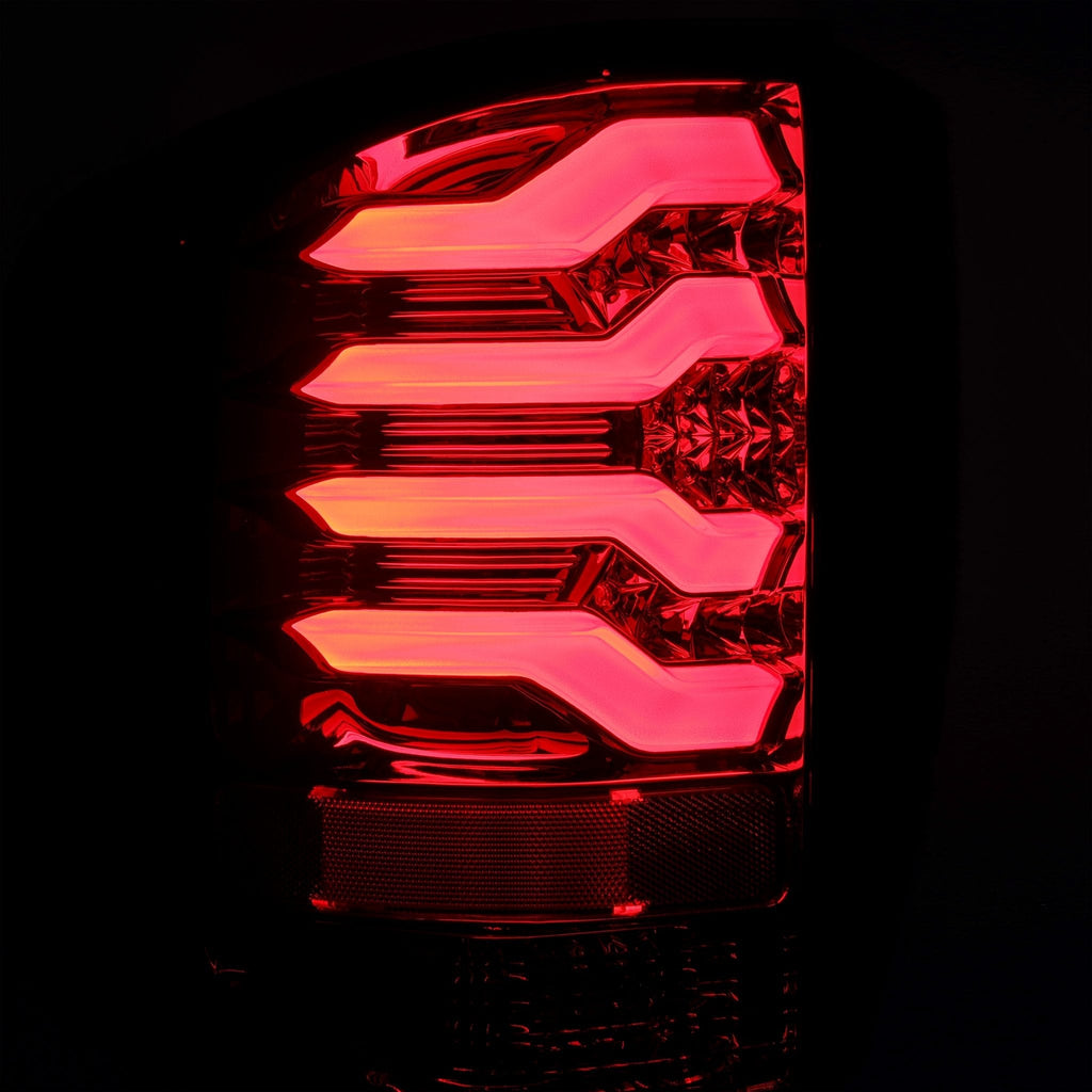 AlphaRex 620020 LED Taillights Red Smoke for Select Chevrolet Silverado 1500, Chevrolet Silverado HD, GMC Sierra HD