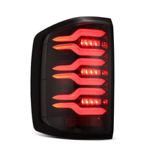 Load image into Gallery viewer, AlphaRex 620040 LED Taillights Alpha Black for Select Chevrolet Silverado 1500, Chevrolet Silverado HD, Chevrolet Silverado HD, GMC Sierra HD