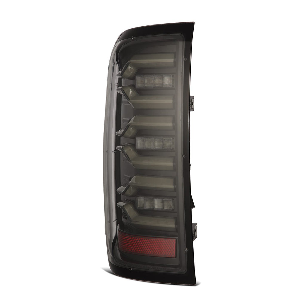 AlphaRex 620040 LED Taillights Alpha Black for Select Chevrolet Silverado 1500, Chevrolet Silverado HD, Chevrolet Silverado HD, GMC Sierra HD
